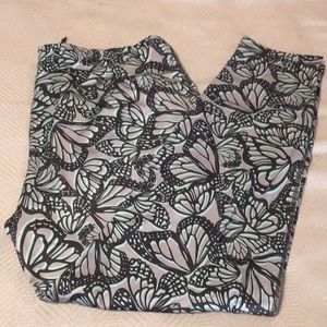 Butterfly yoga leggings